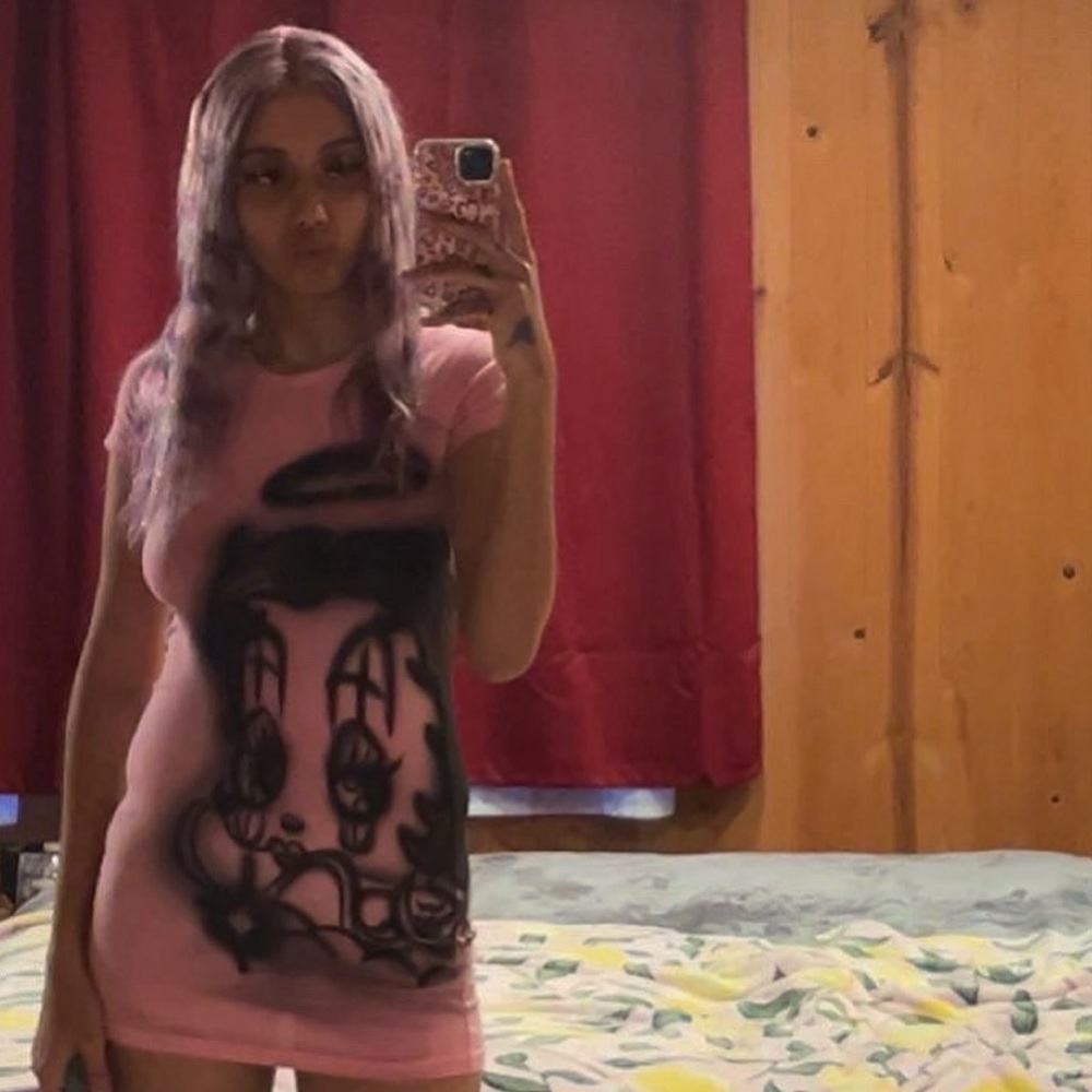 Betty boop airbrushed dress